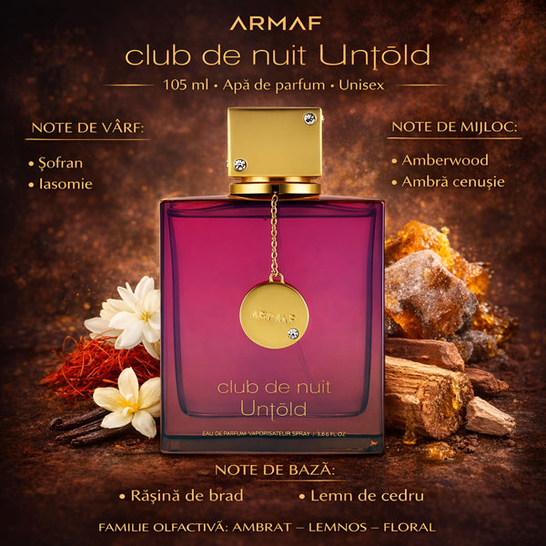 Armaf Club de Nuit Untold 105 ml, Apă de parfum Unisex b