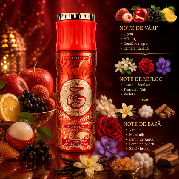 Deodorant Paris Corner Khair Fusion 200 ml