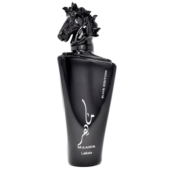 Lattafa MAAHIR BLACK 100 ml, Apă de parfum unisex b