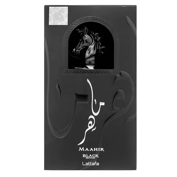 Lattafa MAAHIR BLACK 100 ml, Apă de parfum unisex c