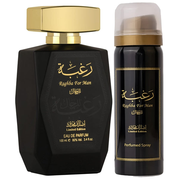 Lattafa RAGHBA FOR MAN 100 ml + Deo, Apă de parfum barbatesc