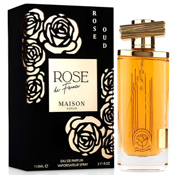 Maison Asrar Rose Oud 110 ml, Apă de parfum unisex