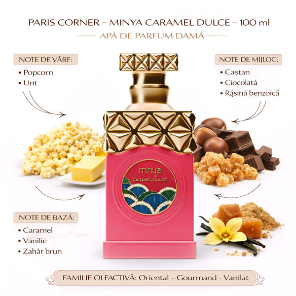 Paris Corner Minya Caramel Dulce 100 ml, Apă de parfum dama c