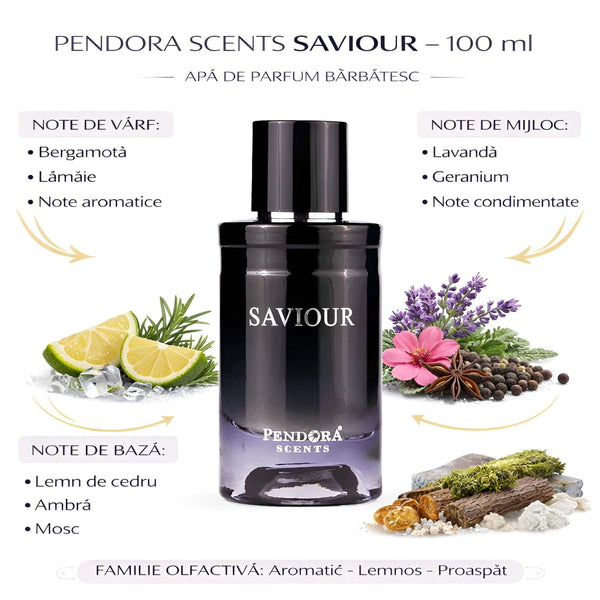 Pendora Scents Saviour 100 ml, Apă de parfum barbatesc b