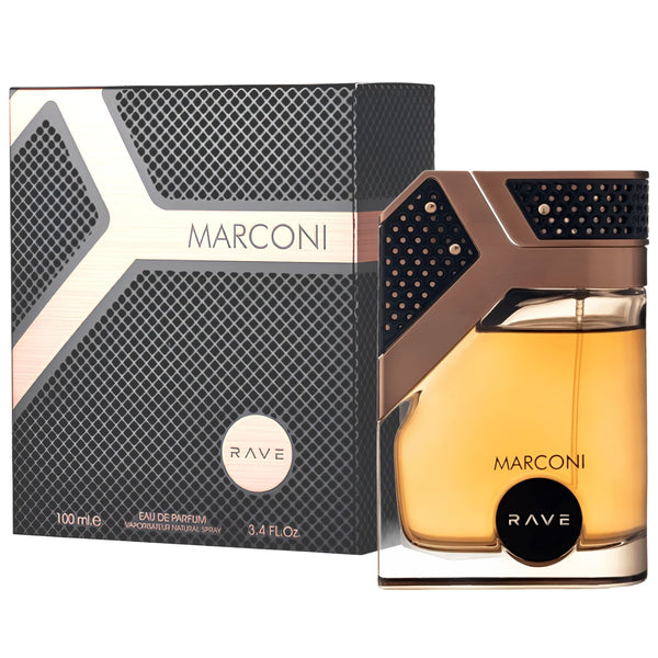 Rave Marconi Rose Gold 100 ml, Apă de parfum barbatesc c