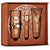 Set cadou Lattafa Asad Bourbon 3 PCS 100 ml + 12 ml + Gel de Dus
