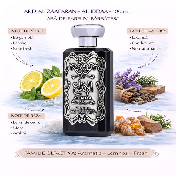Ard Al Zaafaran Al Ibdaa for 100 ml, Apă de parfum barbatesc b