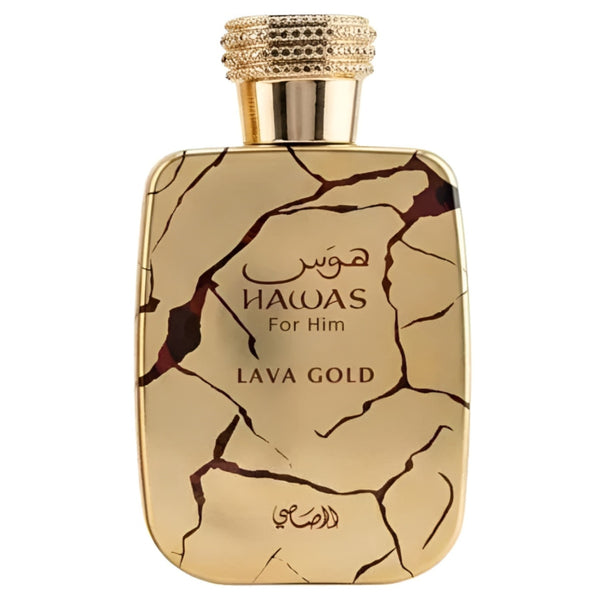 Hawas Lava Gold Rasasi 100 ml, Apa de parfum barbatesc b