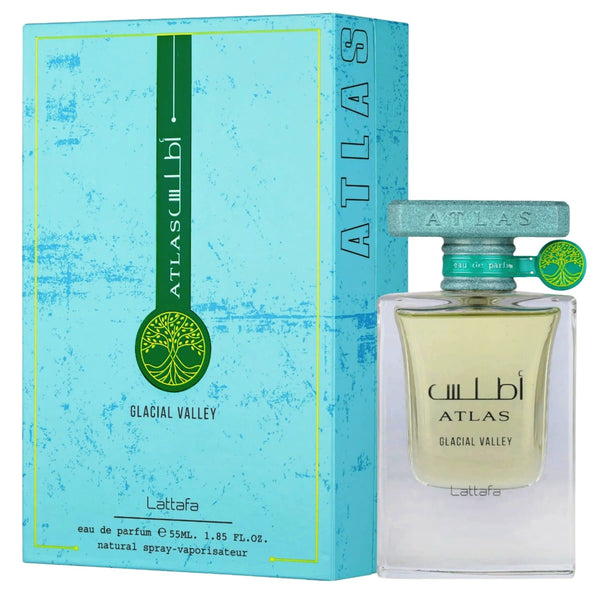 Lattafa Atlas Glacial Valley 55 ml, Apa de parfum Unisex