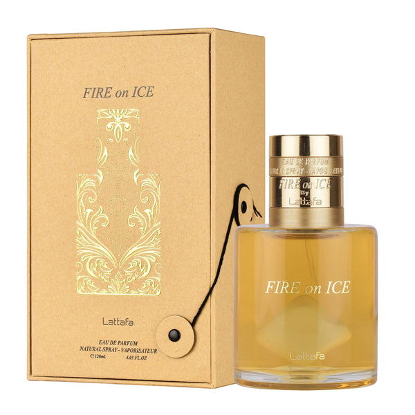 Lattafa Fire on Ice 110 ml, Apă de parfum Unisex c