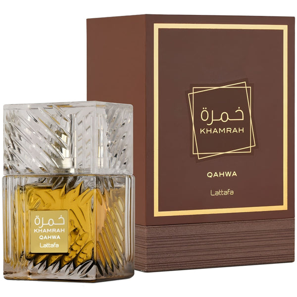 Lattafa KHAMRAH QAHWA 100 ml, Apă de parfum Unisex c