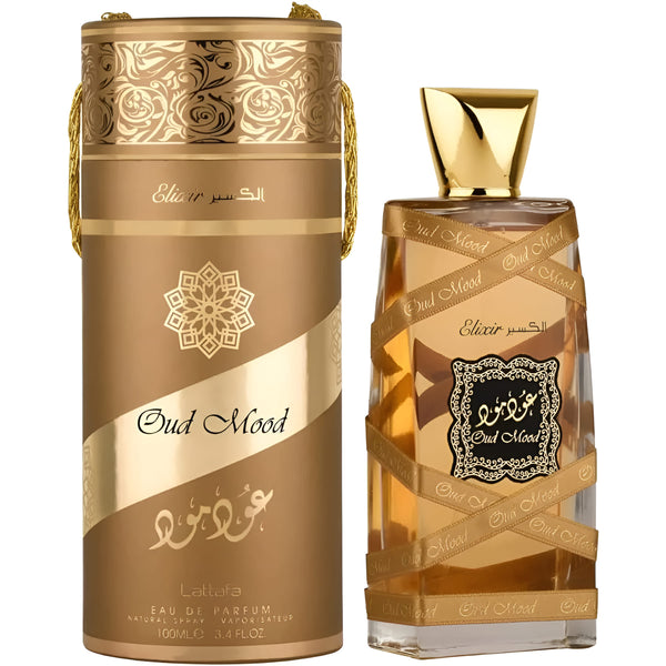 Lattafa OUD MOOD ELIXIR 100 ml, Apă de parfum Unisex c