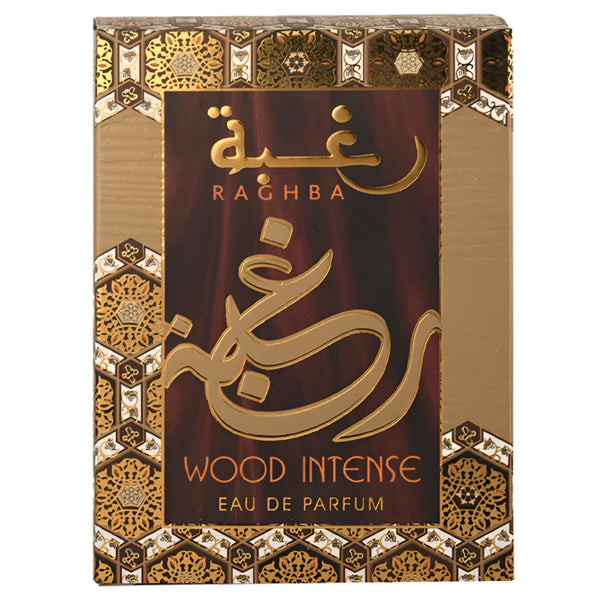 Lattafa RAGHBA WOOD INTENSE 100 ml, Apă de parfum barbatesc c