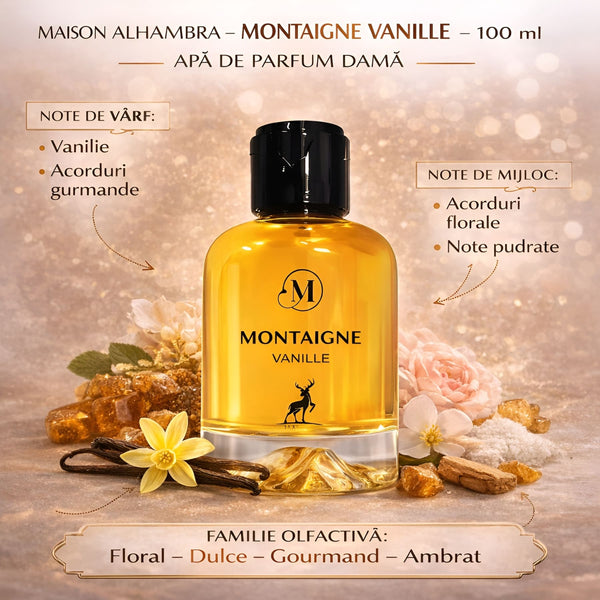 Maison Alhambra MONTAIGNE VANILLE 100 ml, Apă de parfum dama