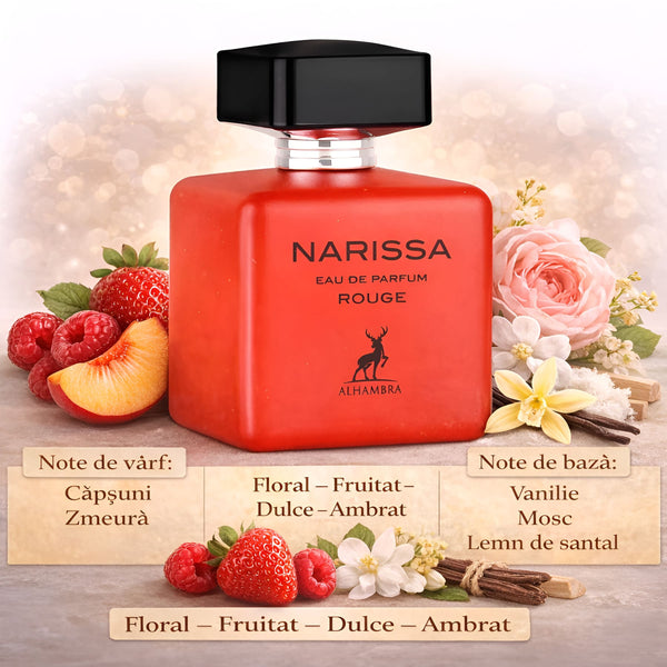 Maison Alhambra Narissa Rouge 100 ml, Apă de parfum dama b
