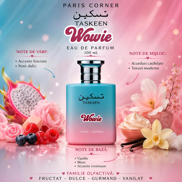 Paris Corner Taskeen Wowie 100 ml, Apa de parfum Dama c