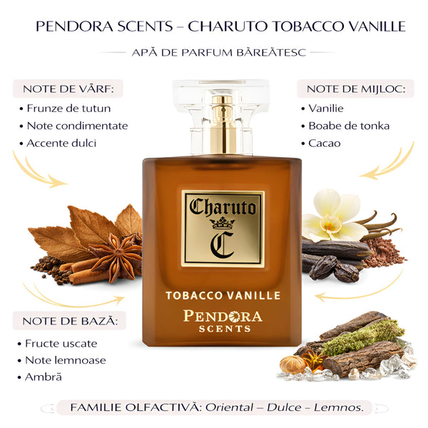 Pendora Scents Charuto Tobacco Vanille 100 ml, Apă de parfum barbatesc c