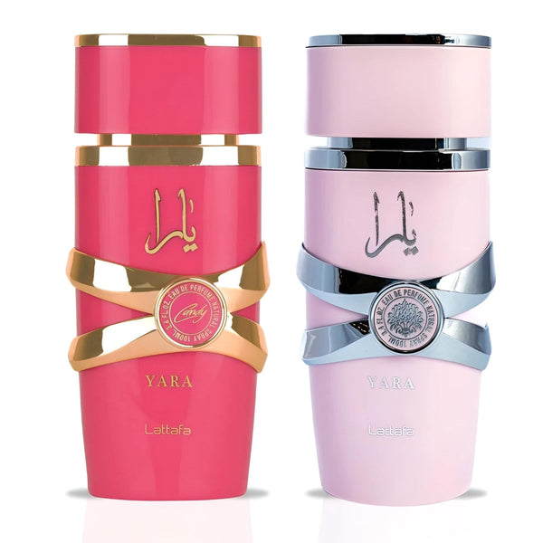 Set Lattafa Yara + Yara Candy 2x100 ml , Apă de parfum dama